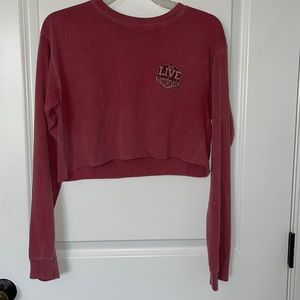 Cropped long sleeve